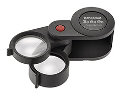 ESCHENBACH Plastic Precision Folding Magnifier 3X 6X 9X