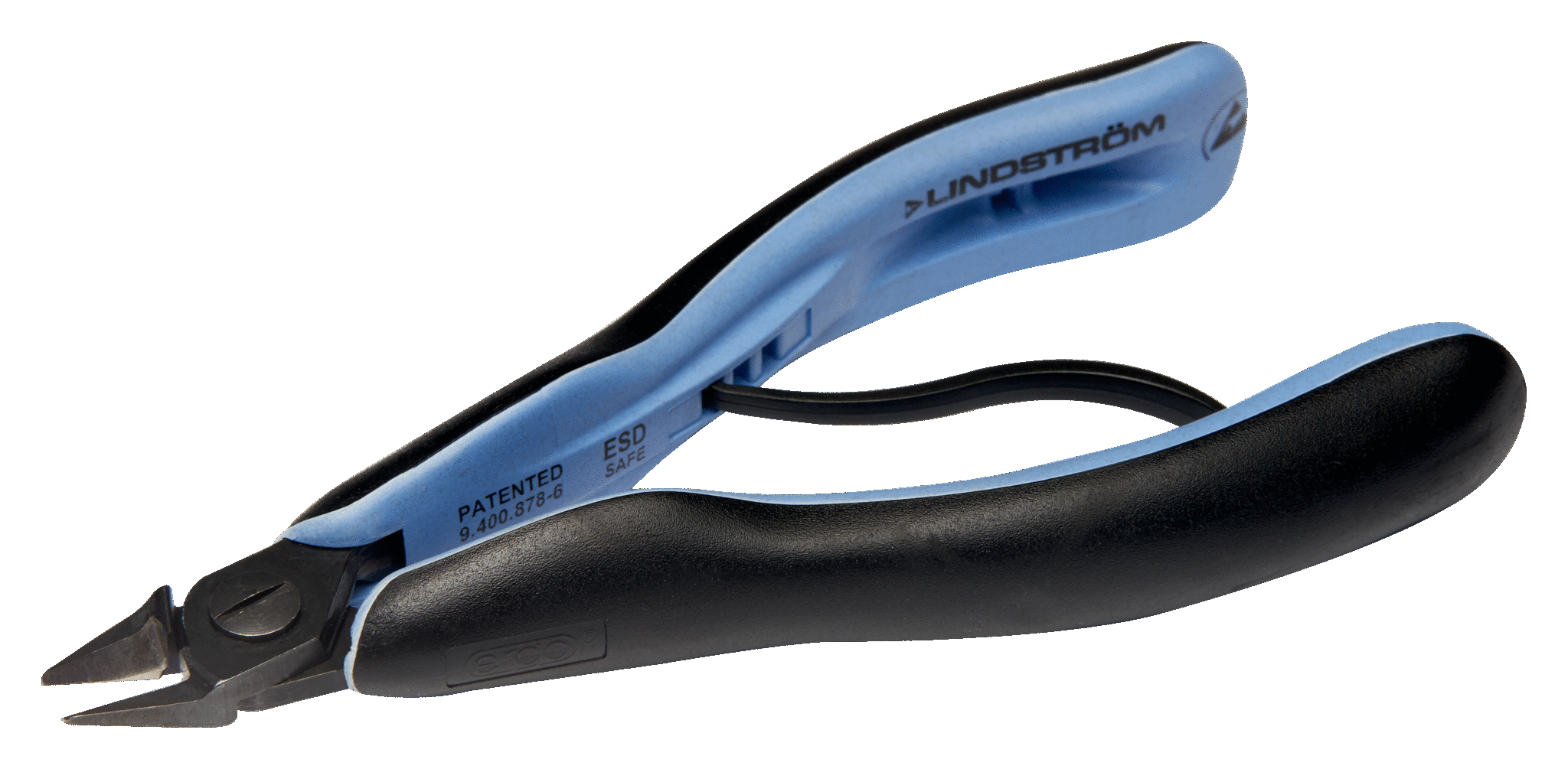 LINDSTROM ERGO™ Ultra-Flush® Precision Cut Diagonal Cutter with Tapered & Relieved Head 0.1-0.8 mm, RX8148