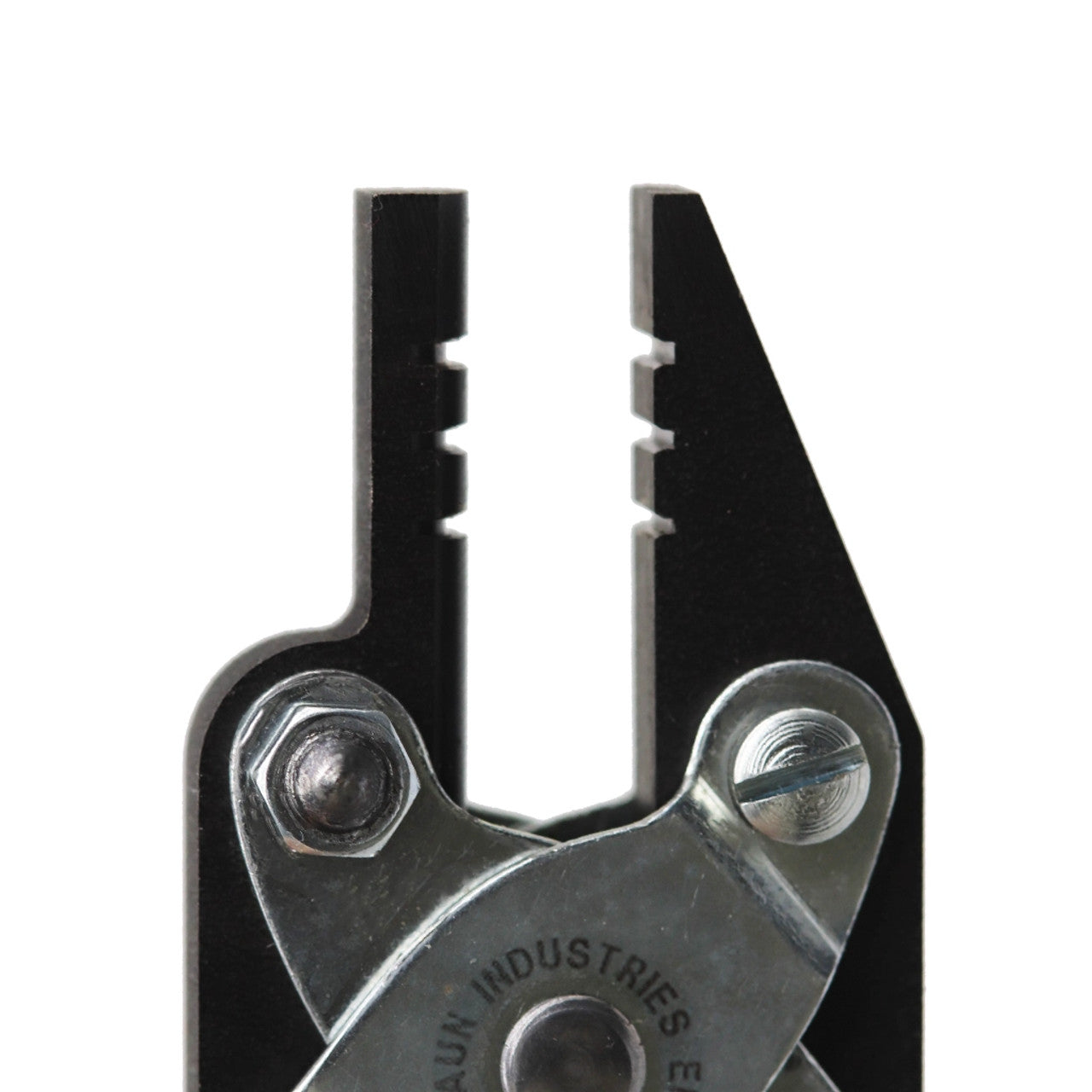 MAUN Half Round And Flat Jaws Parallel Plier With Three Collet Making Notches 125 mm