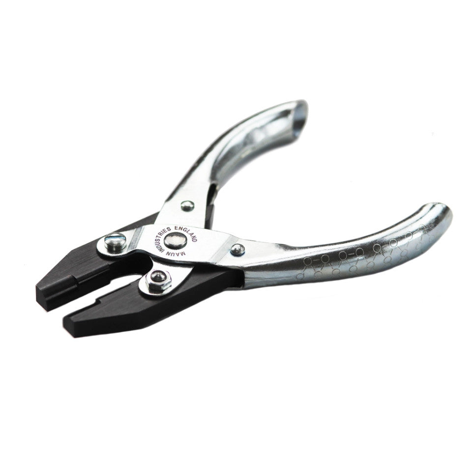 MAUN Smooth Jaws Parallel Plier With 2-Step Curved Edges 125 mm