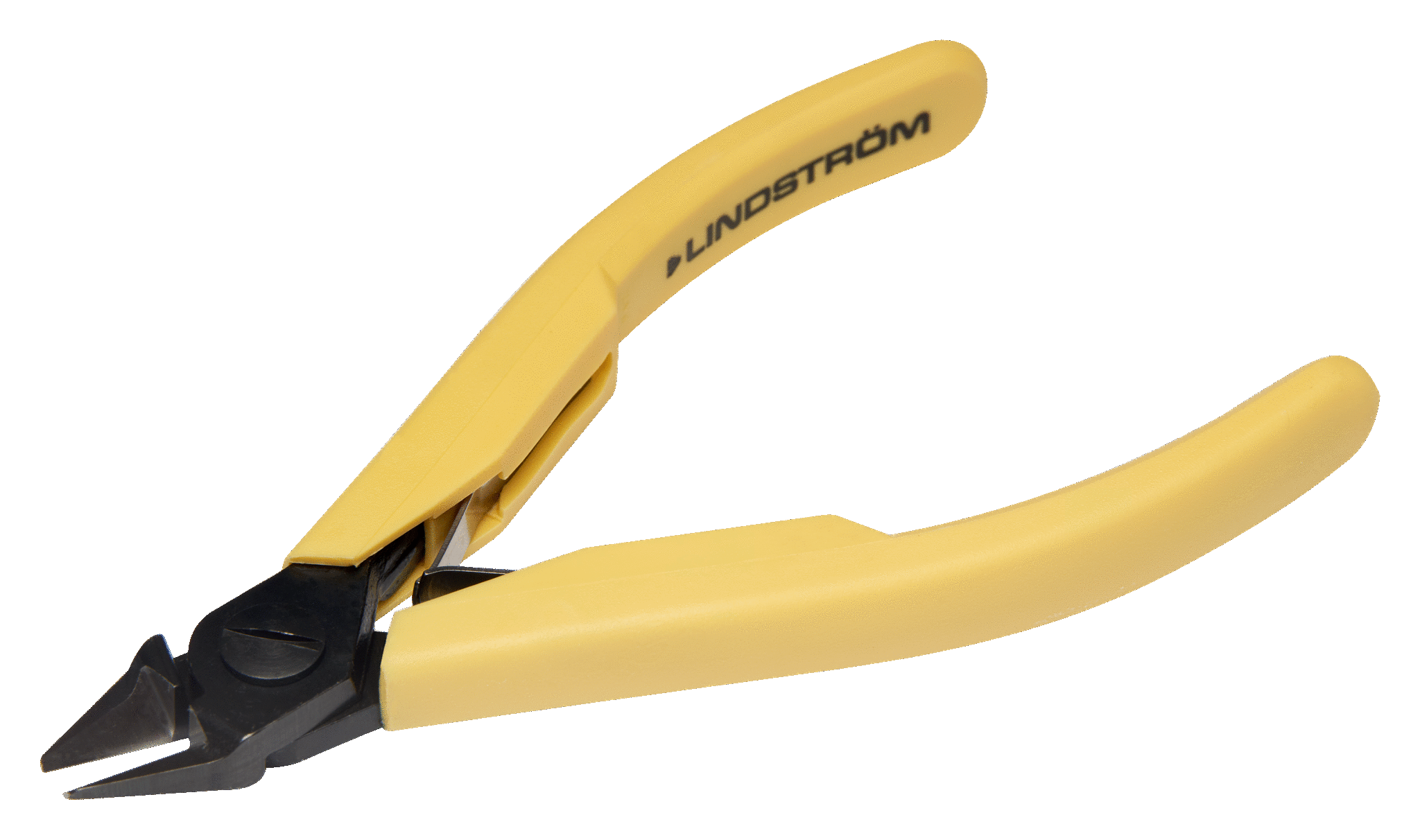 LINDSTROM Ultra-Flush® Precision Cut Diagonal Cutter with Tapered & Relieved Head & ESD Safe Handle 0.1-0.8 mm, 8148