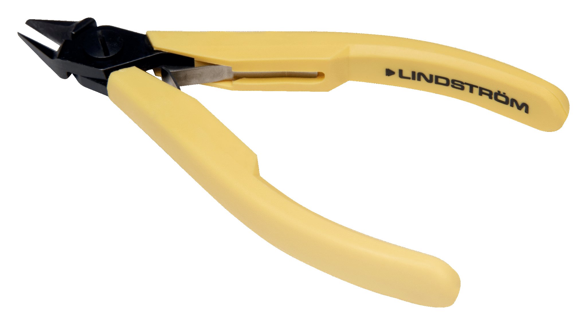 LINDSTROM Ultra-Flush® Precision Cut Diagonal Cutter with Tapered & Relieved Head & ESD Safe Handle 0.1-0.8 mm, 8148