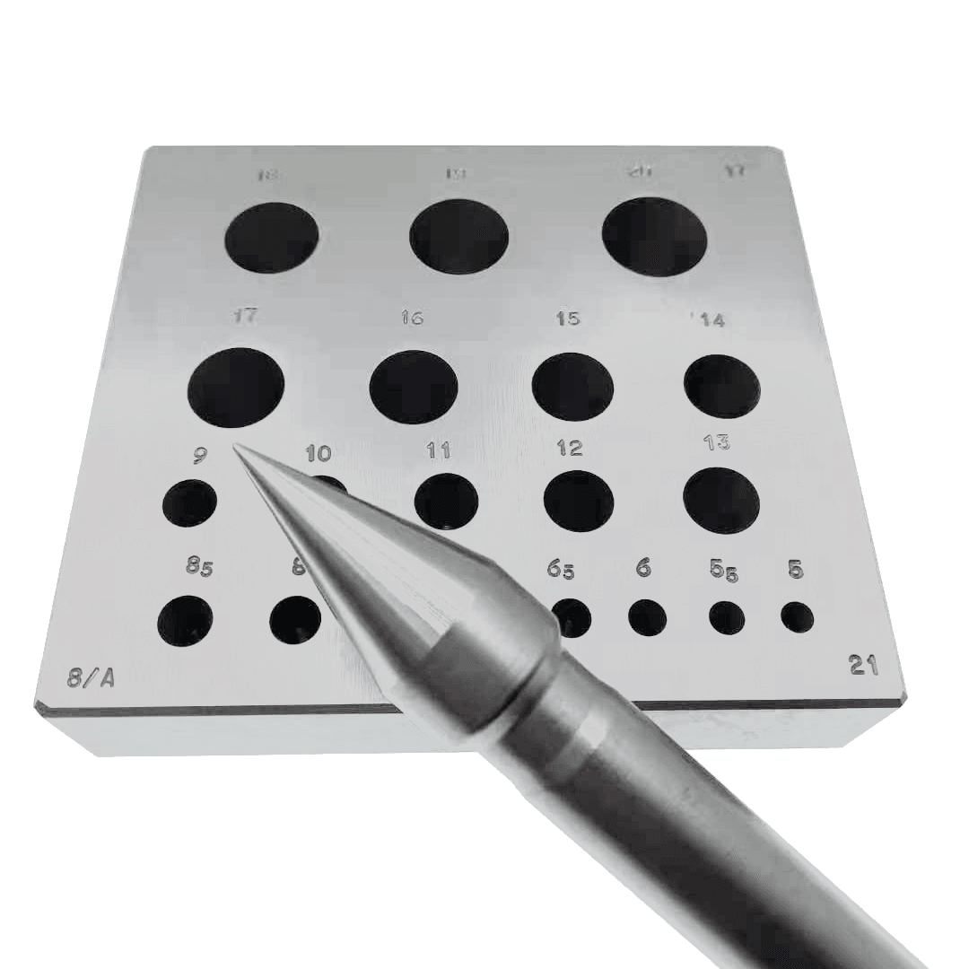 Bezel Forming Block, Round (20 Holes), 8/A - Wing Wo Hong Industrial Products Ltd.