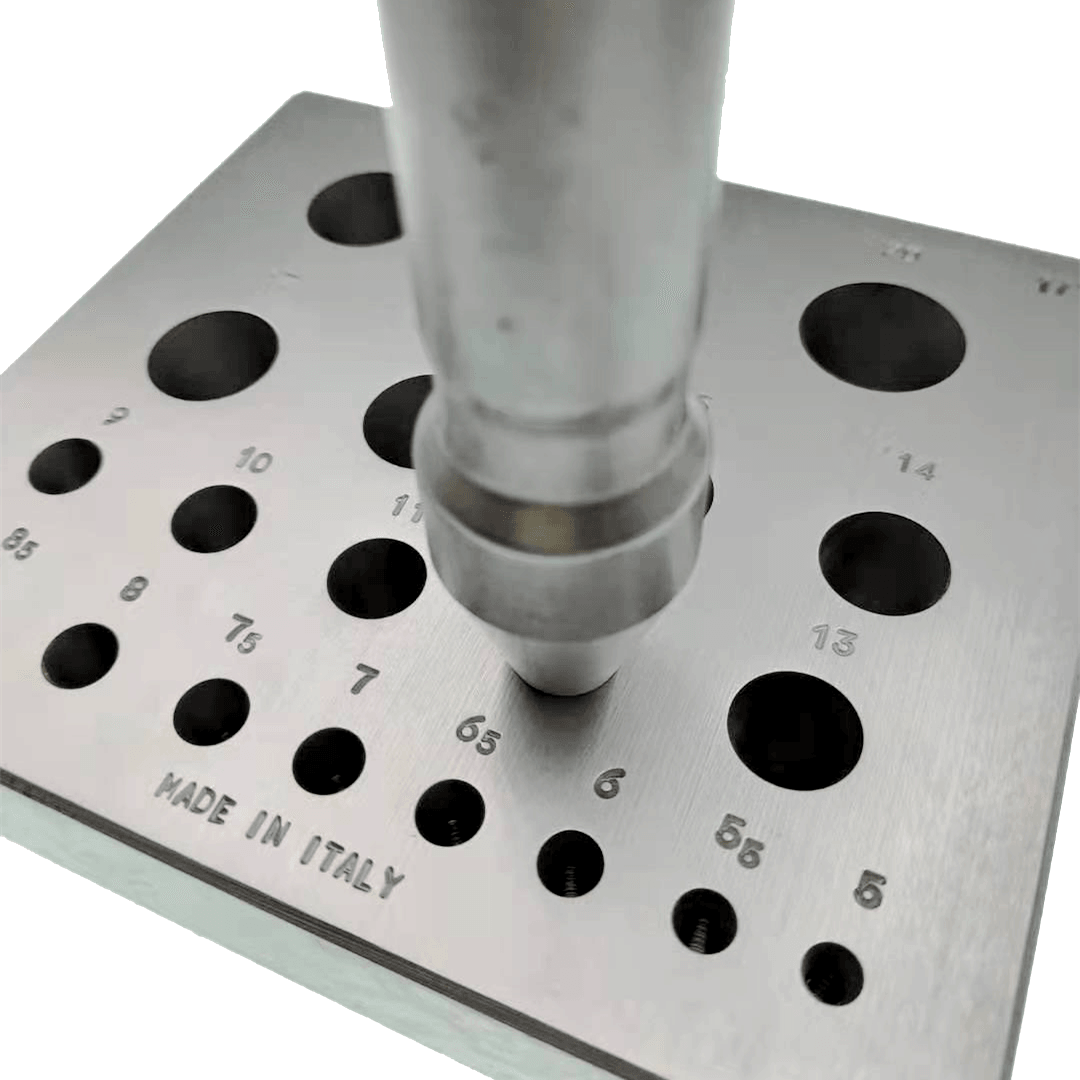 Bezel Forming Block, Round (20 Holes), 8/A - Wing Wo Hong Industrial Products Ltd.