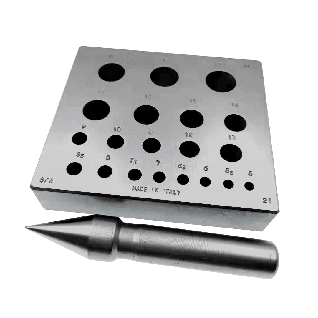 Bezel Forming Block, Round (20 Holes), 8/A - Wing Wo Hong Industrial Products Ltd.