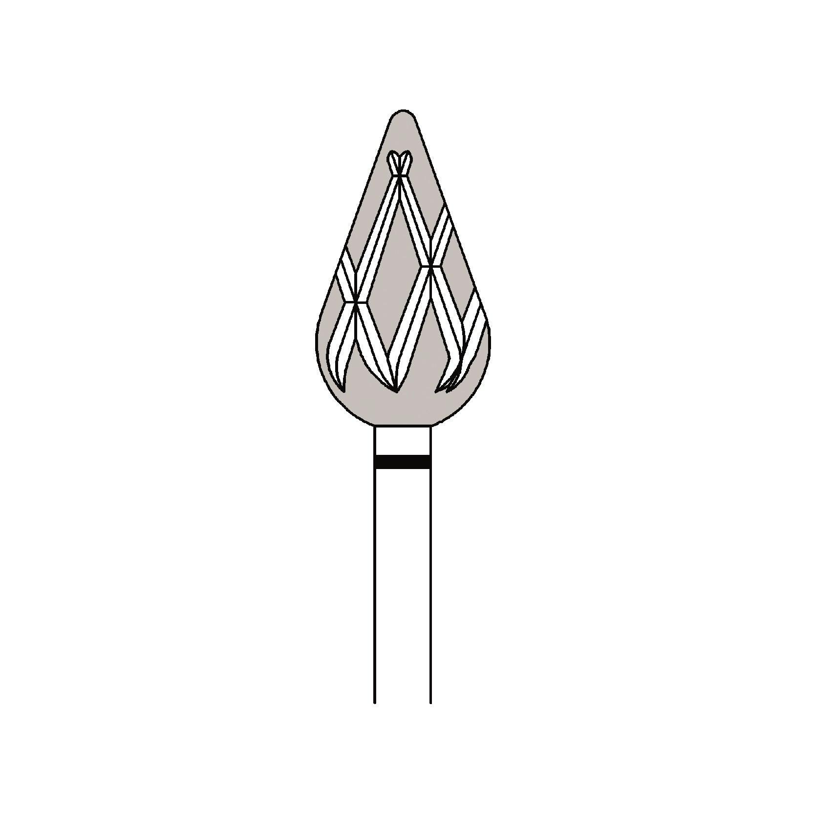 BUSCH CD-version Diamond Bur (Super Coarse grit) - Wing Wo Hong Industrial Products Ltd.