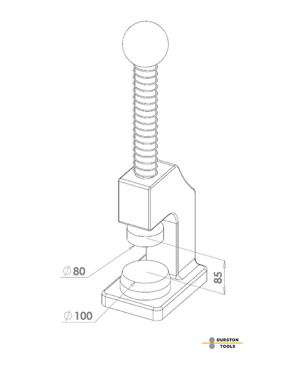 Durston Planishing Press Hammer