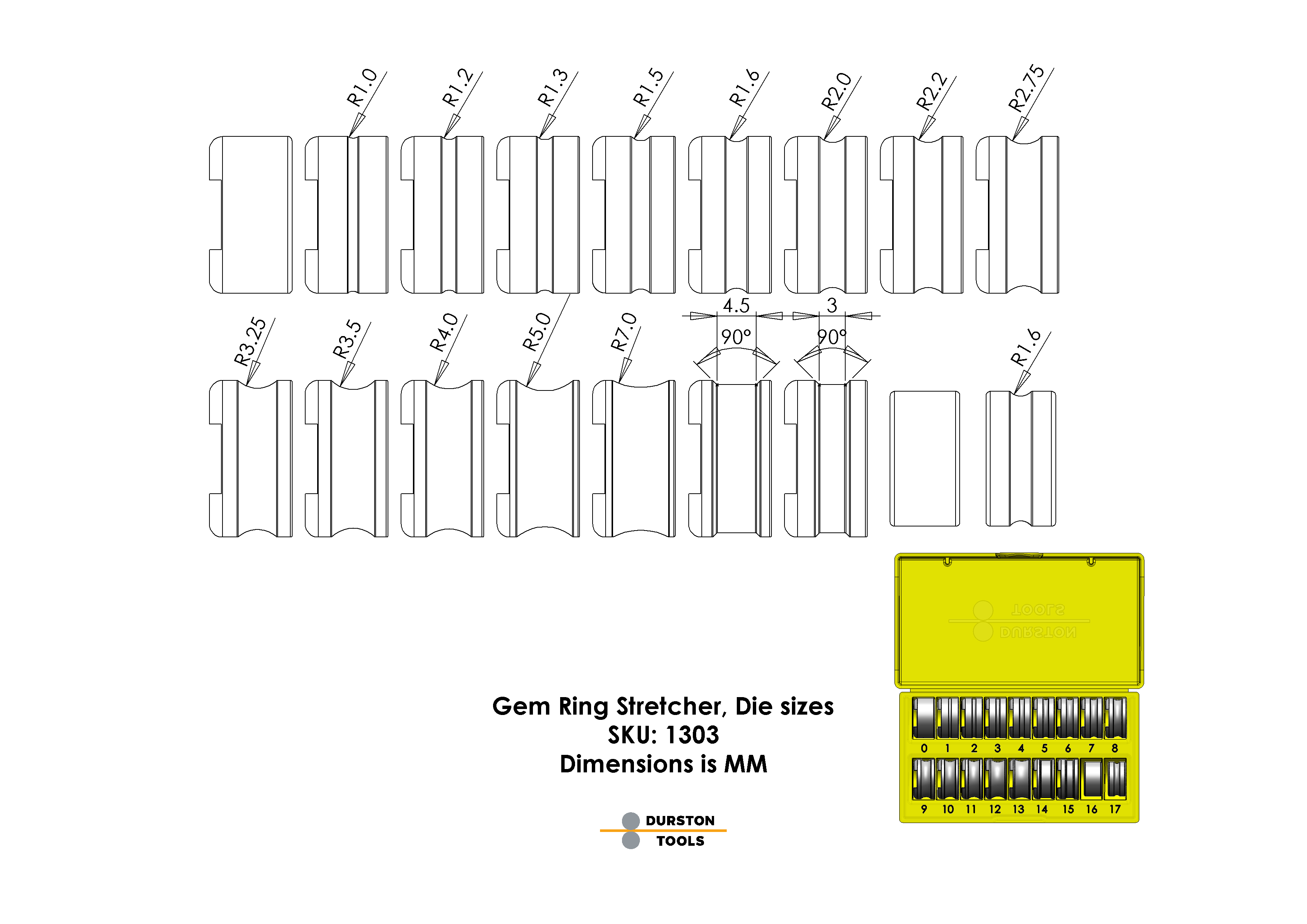 Durston Gem Ring Stretcher