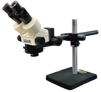 Meiji EMZ-5 Microscope +Microscope Stand Package with 0.5x Objective Lens LED Ring Light