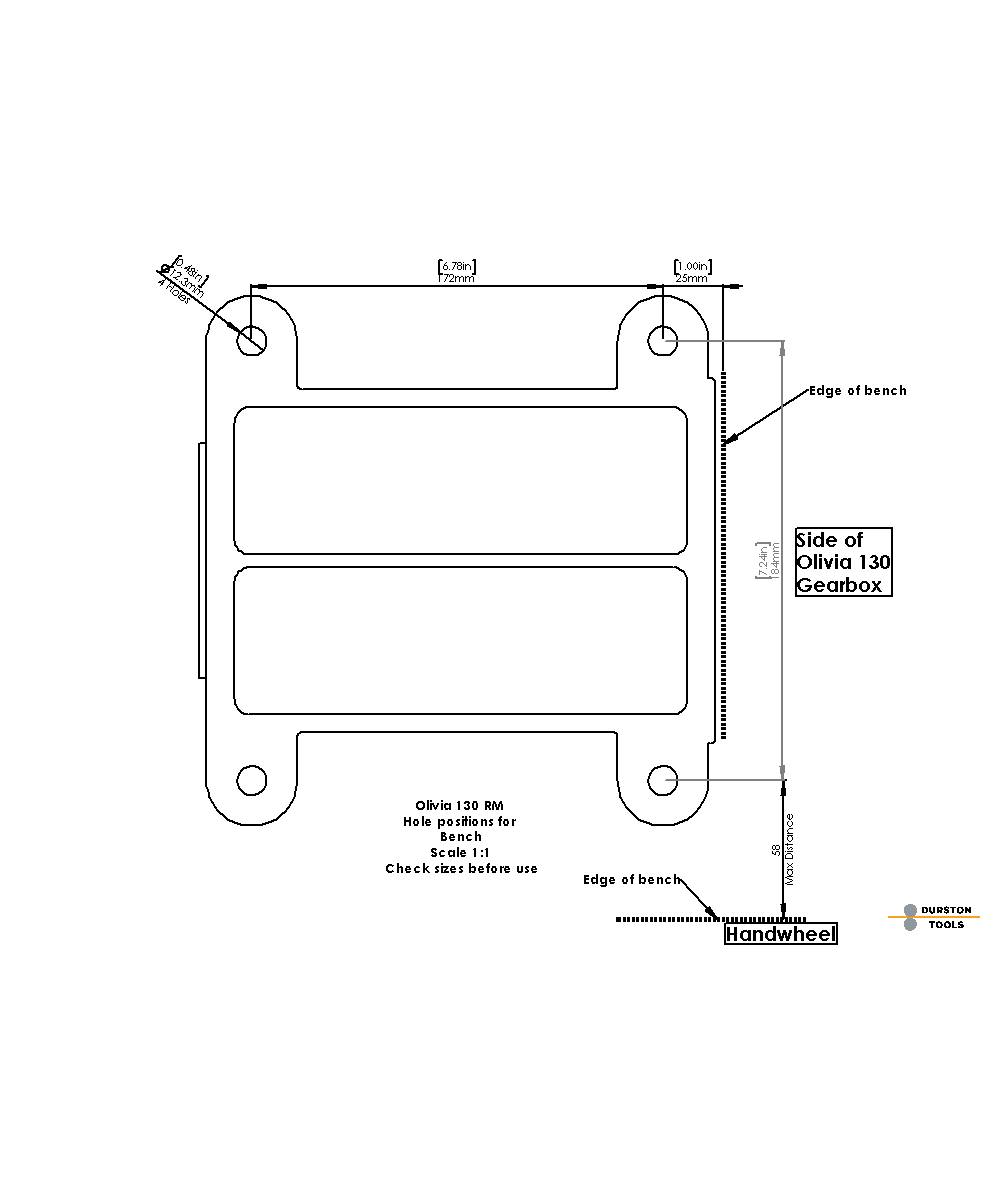 Durston Olivia™ C130 Rolling Mill