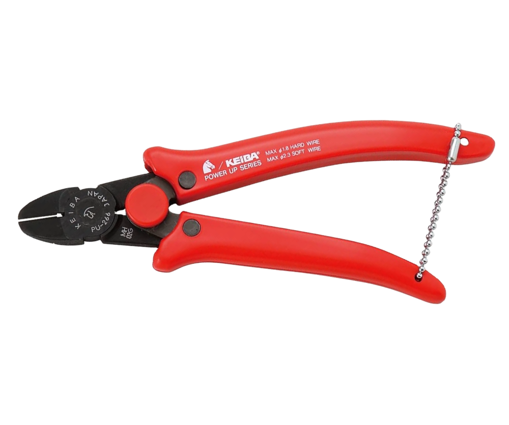KEIBA Power-up diagonal cutting nipper, PU-266