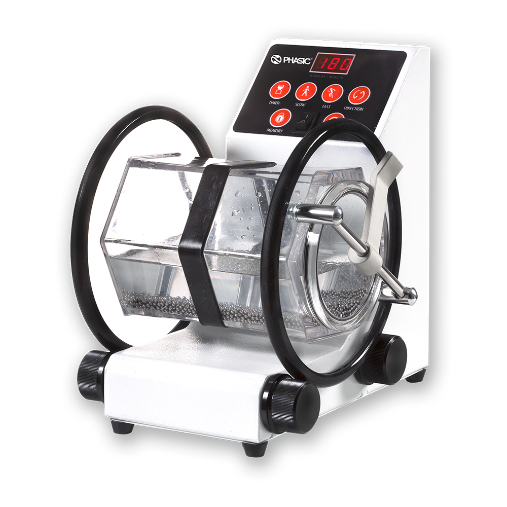 L-Shape Digital Rotary Tumbler