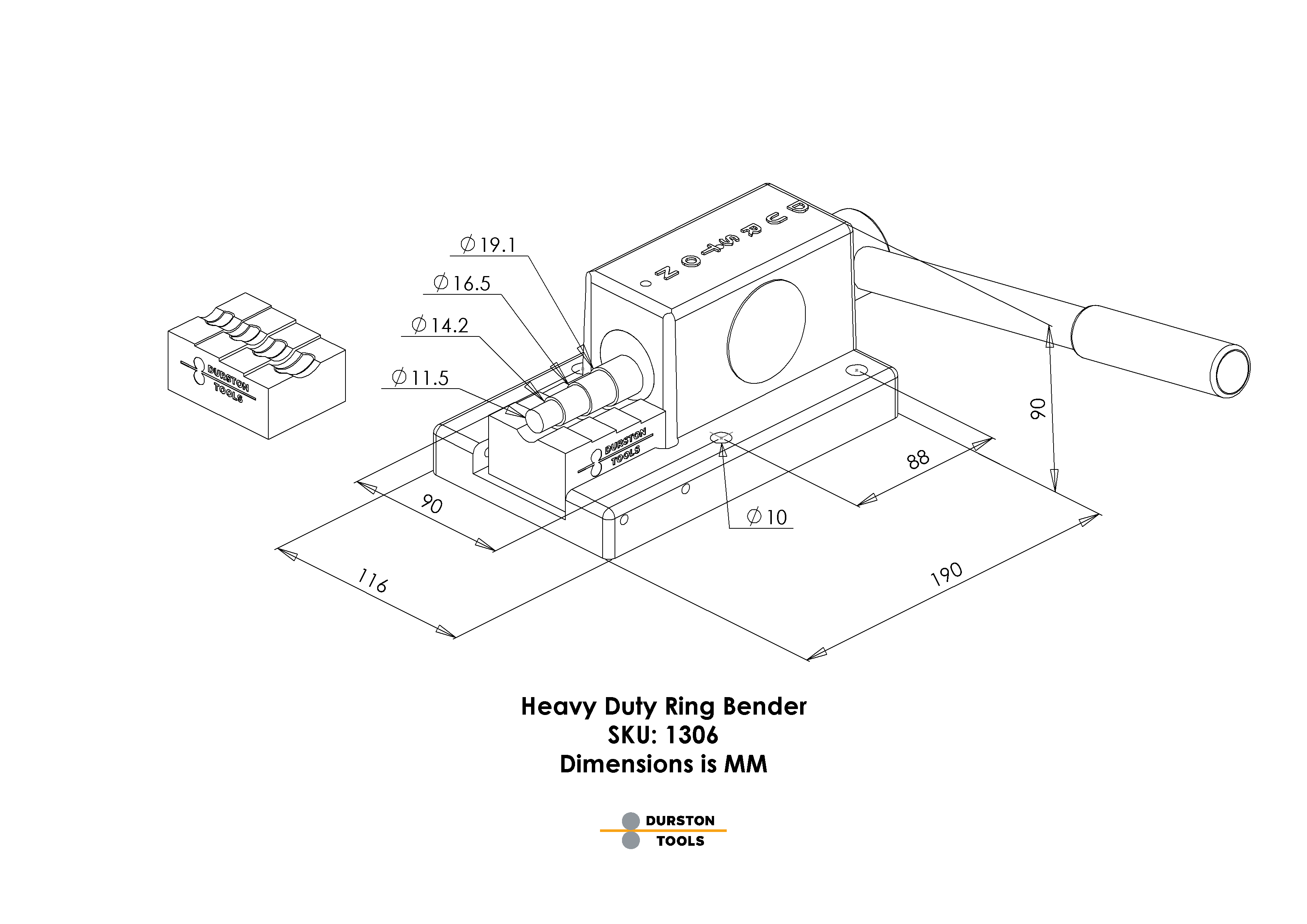 Durston Heavy Duty Ring Bender