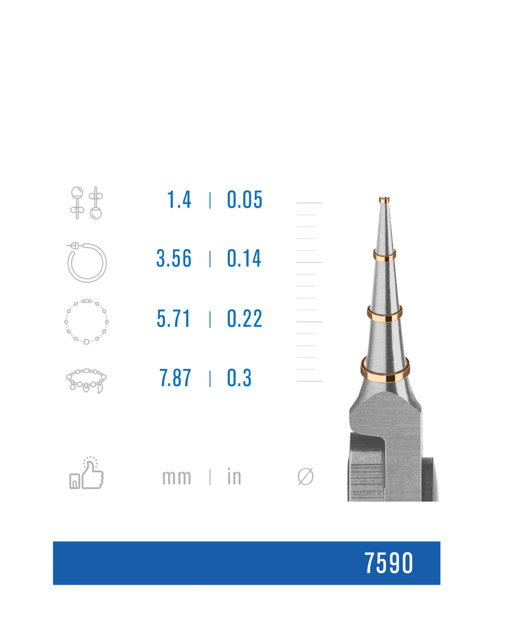 LINDSTROM Round Nose Tipped Pliers with Synthetic Handle, 7590 - Wing Wo Hong Industrial Products Ltd.