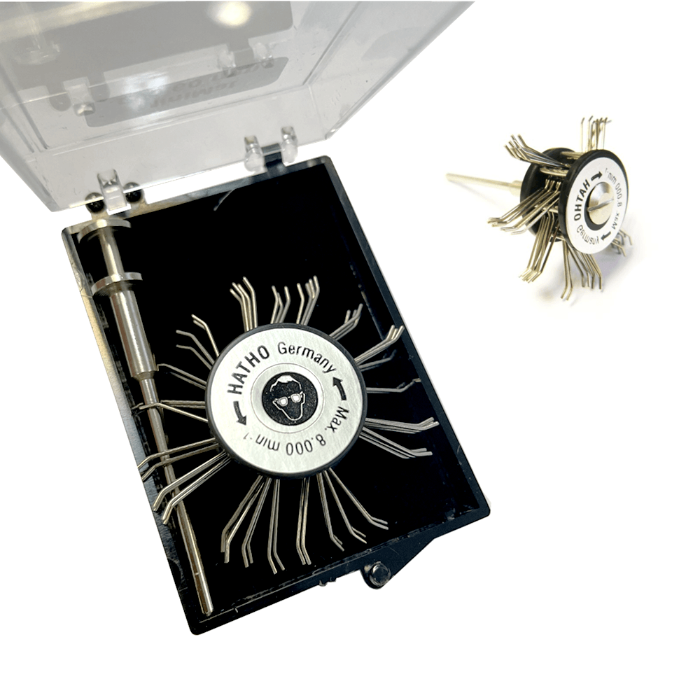 Hatho MiniMat Matting Brushes 0.6mm, Coarse - Wing Wo Hong Industrial Products Ltd.