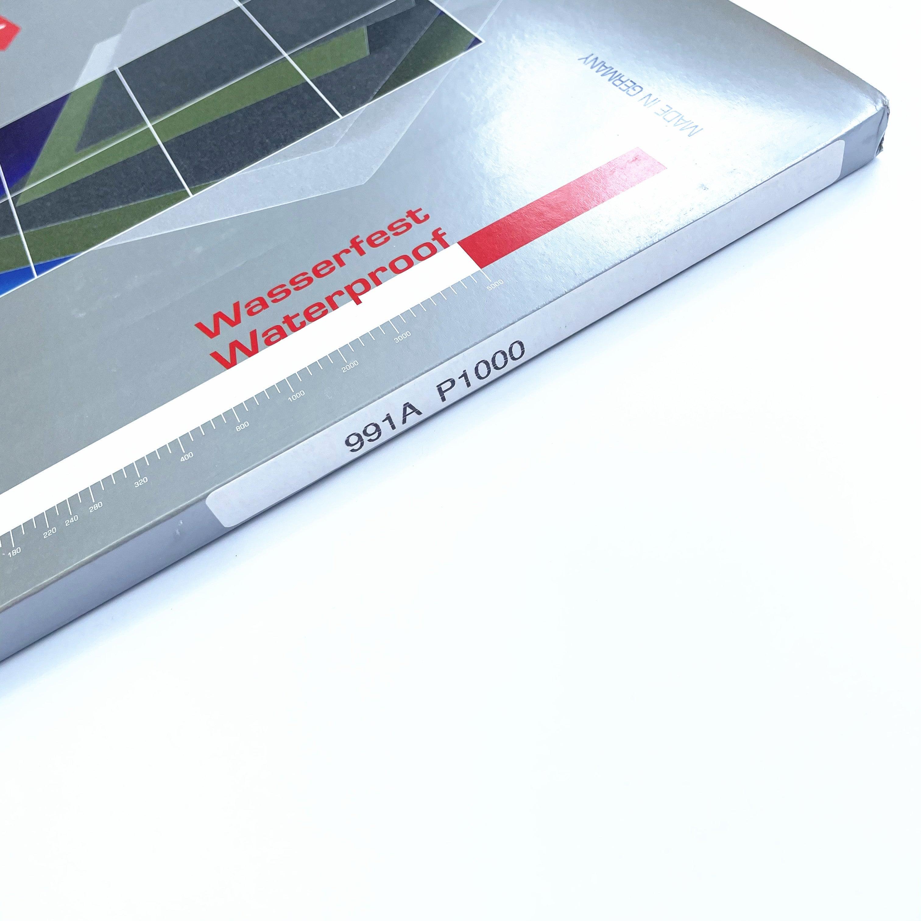 MATADOR P1000 Grit Waterproof Sandpaper 991A, 50's/pack - Wing Wo Hong Industrial Products Ltd.