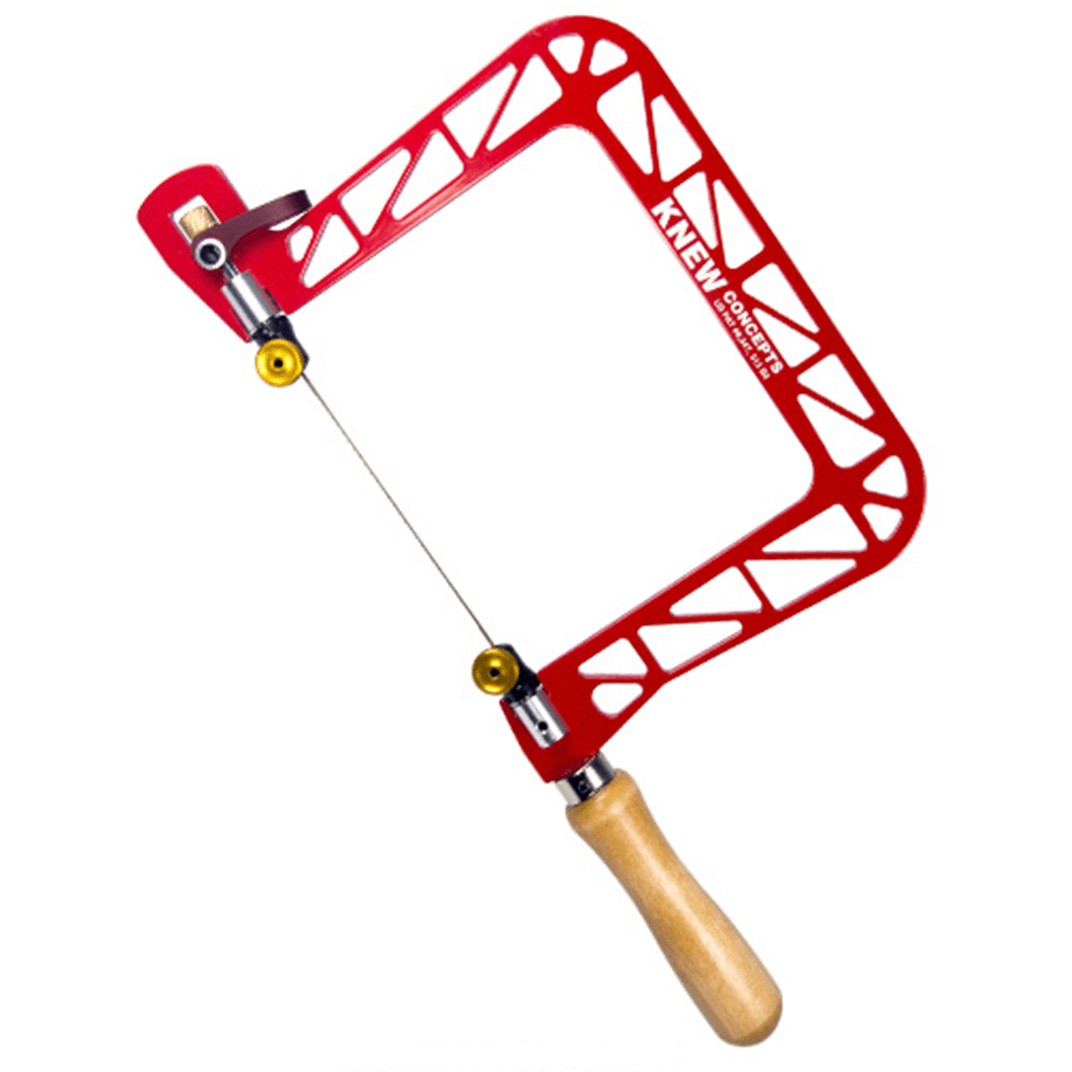 Knew Concepts 5" Mk.IV Heavy Duty Fret Saw with Lever Tension and Swivel Blade Clamps - Wing Wo Hong Industrial Products Ltd.