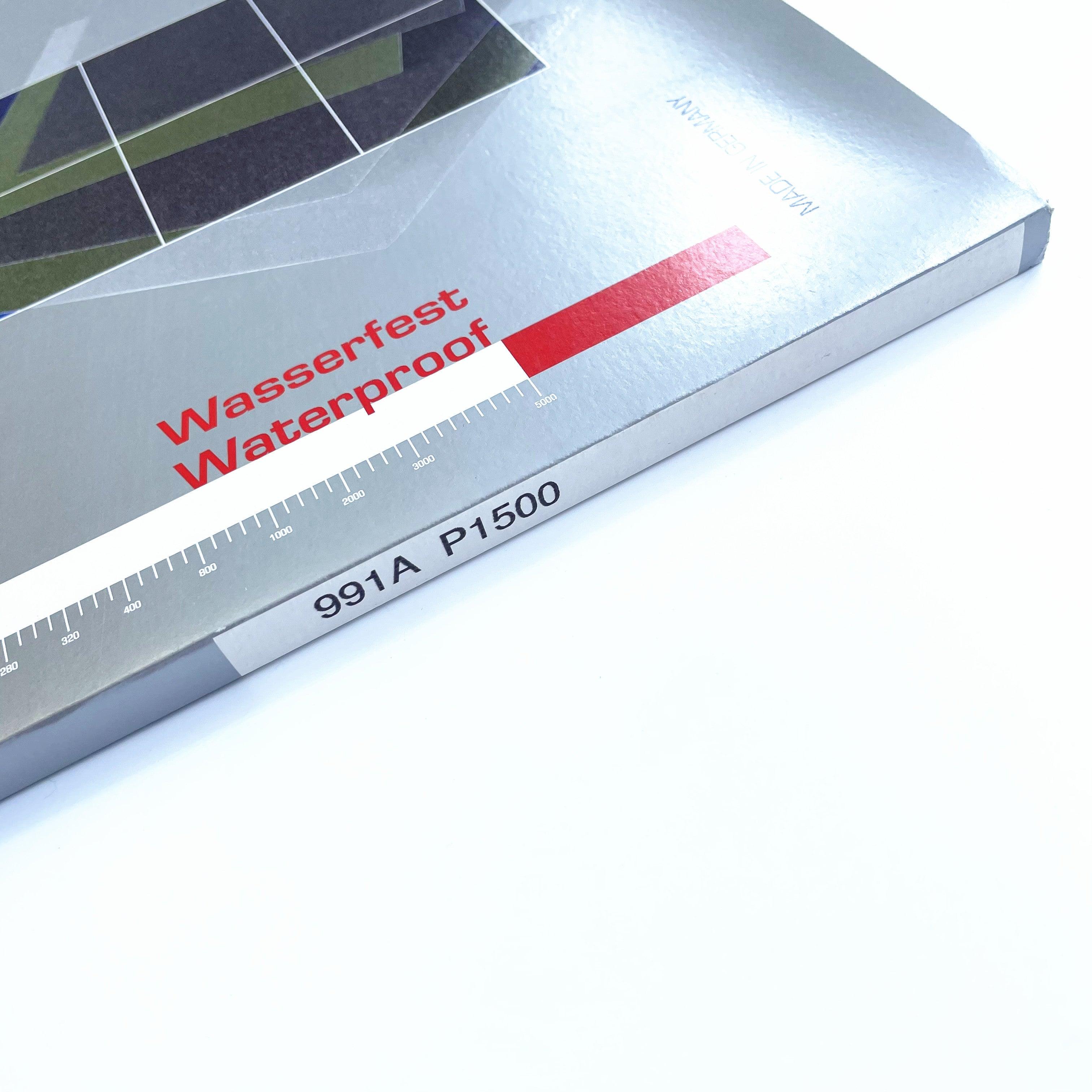 MATADOR P1500 Grit Waterproof Sandpaper 991A, 50's/pack - Wing Wo Hong Industrial Products Ltd.