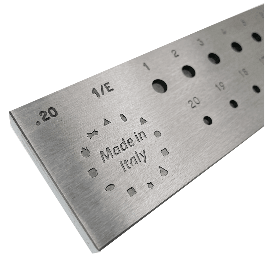 Italy Steel Round Drawplate, 3-5 MM - 1/E - Wing Wo Hong Industrial Products Ltd.