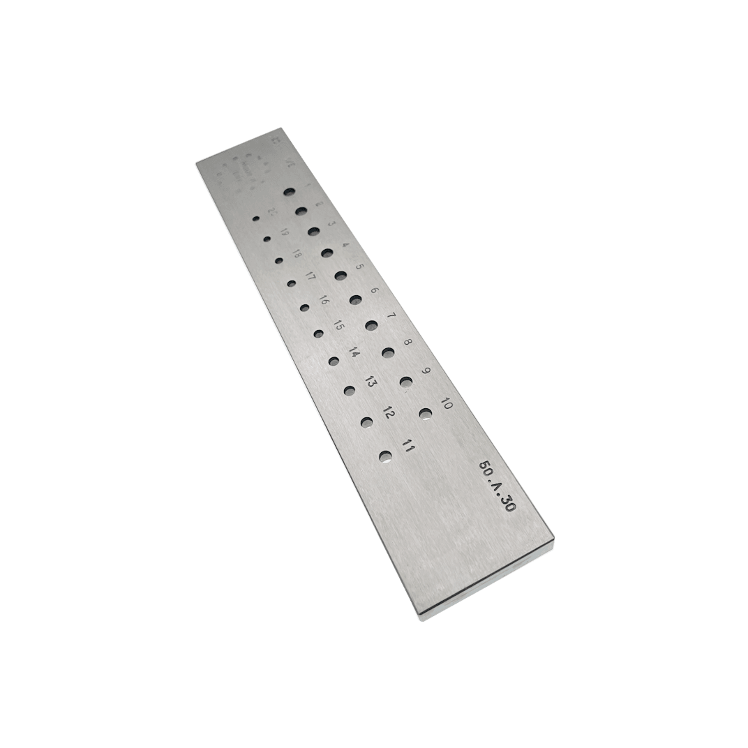 Italy Steel Round Drawplate, 3-5 MM - 1/E - Wing Wo Hong Industrial Products Ltd.