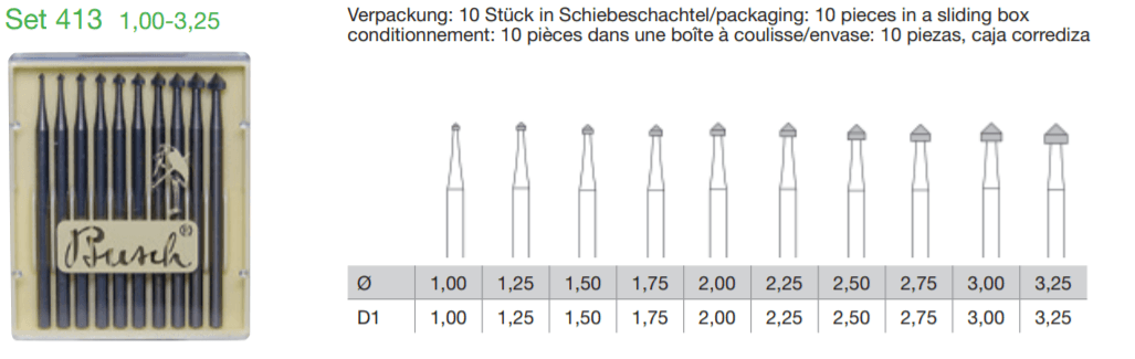 BUSCH Fig.413 set Stone Setting 1,00-3,25 - Wing Wo Hong Industrial Products Ltd.