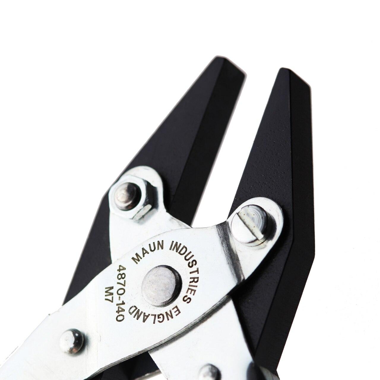 MAUN Smooth Jaws Flat Nose Parallel Plier 140 mm - Wing Wo Hong Industrial Products Ltd.
