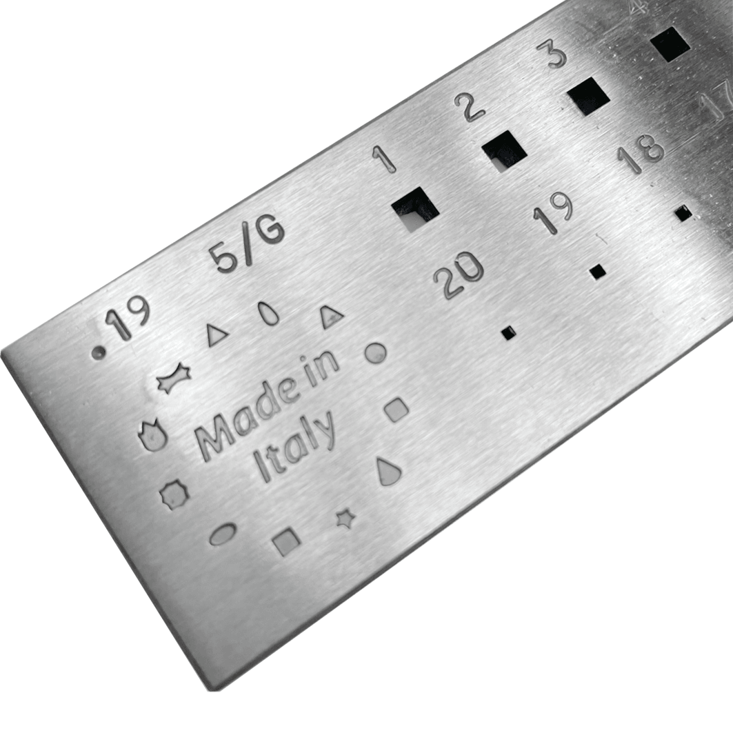 Italy Steel Square Drawplate, 1-3 MM - 5/G - Wing Wo Hong Industrial Products Ltd.