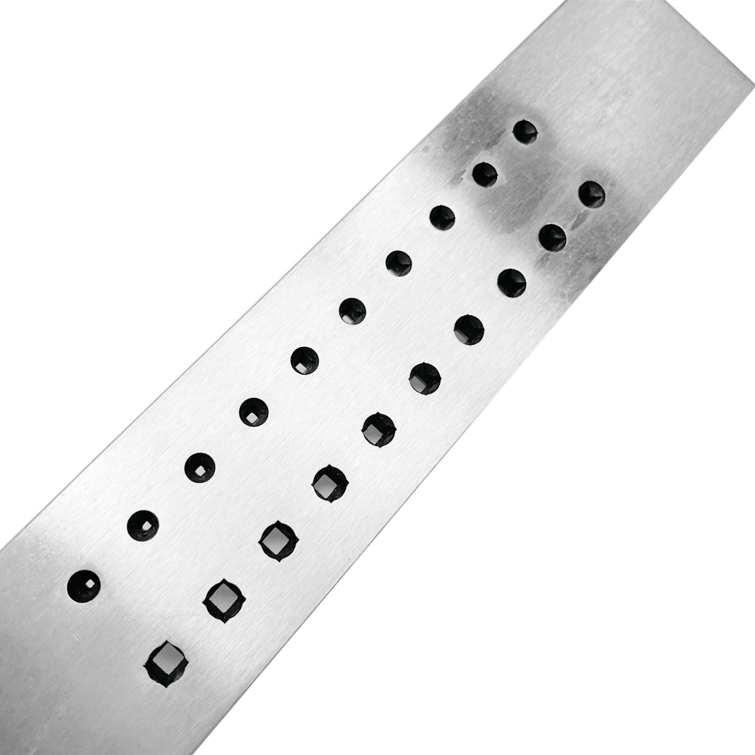 Italy Steel Square Drawplate, 1-3 MM - 5/G - Wing Wo Hong Industrial Products Ltd.