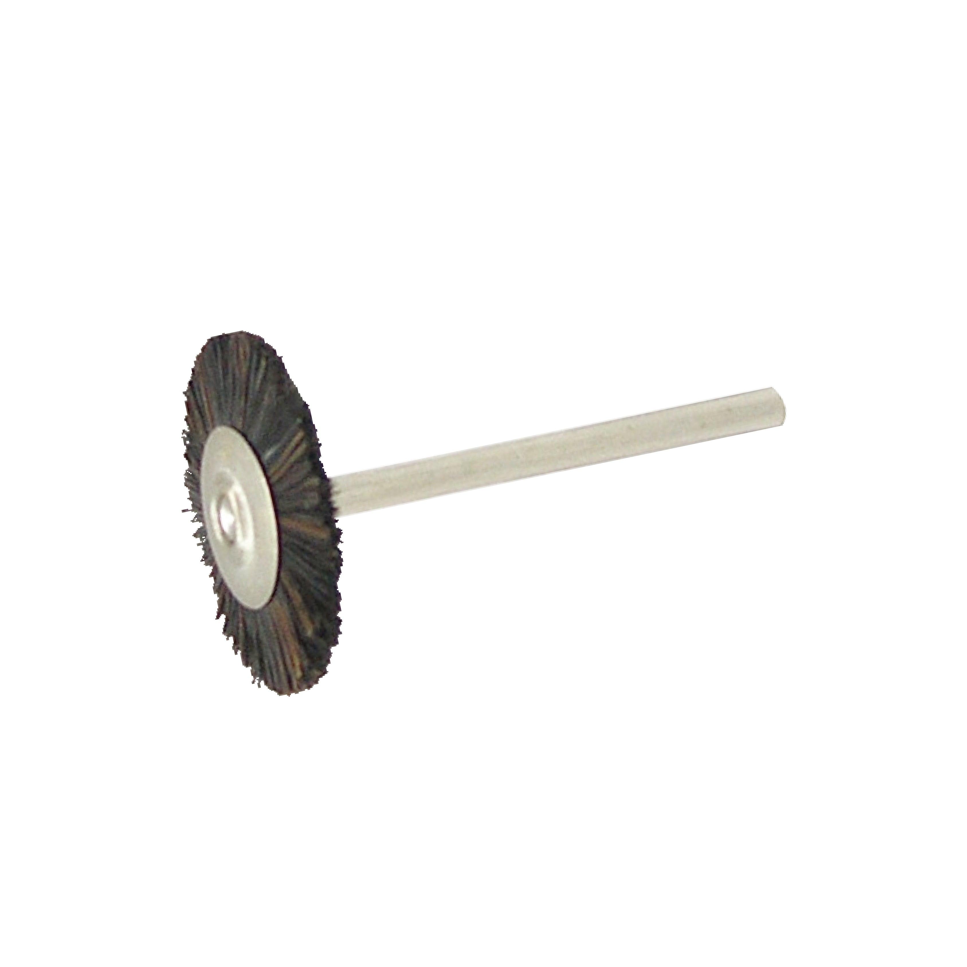 USA Bristle Wheel Brush on Mandrels, 19mm Stiff - Wing Wo Hong Industrial Products Ltd.