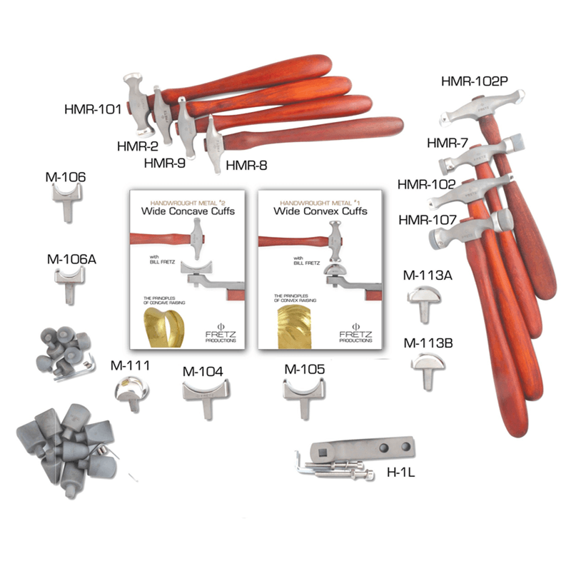 FRETZ DVDS3 Wide Concave and Convex Cuff Master DVDS Tool Set - Wing Wo Hong Industrial Products Ltd.