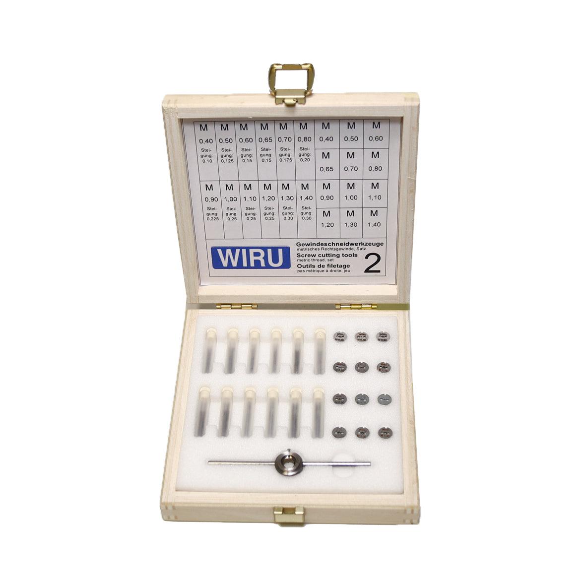 WIRU Screw Cutting Tools, Screw Dies And Taps (Ø0.40mm to Ø1.40mm) German - Wing Wo Hong Industrial Products Ltd.