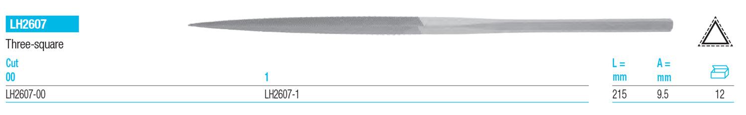 GLARDON VALLORBE Three-square Files LH2607 - Wing Wo Hong Industrial Products Ltd.