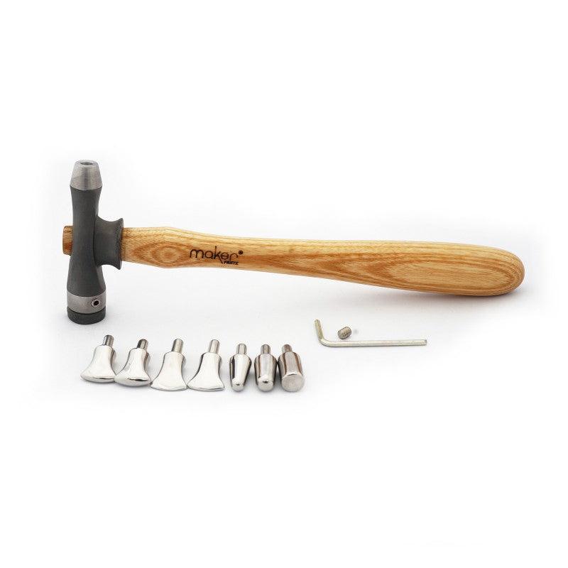 MKR-7 Deluxe Maker Hammer and Nylon End w/7 Metal Inserts - Wing Wo Hong Industrial Products Ltd.