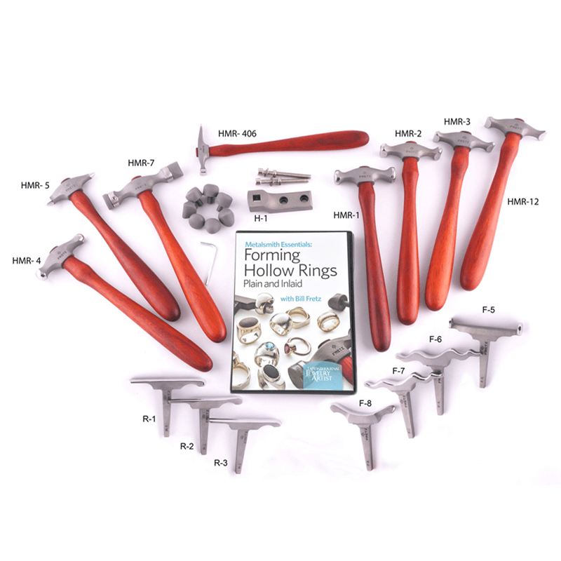 FRETZ SET DVD #4 FORMING HOLLOW RINGS AND FRETZ TOOLS - Wing Wo Hong Industrial Products Ltd.