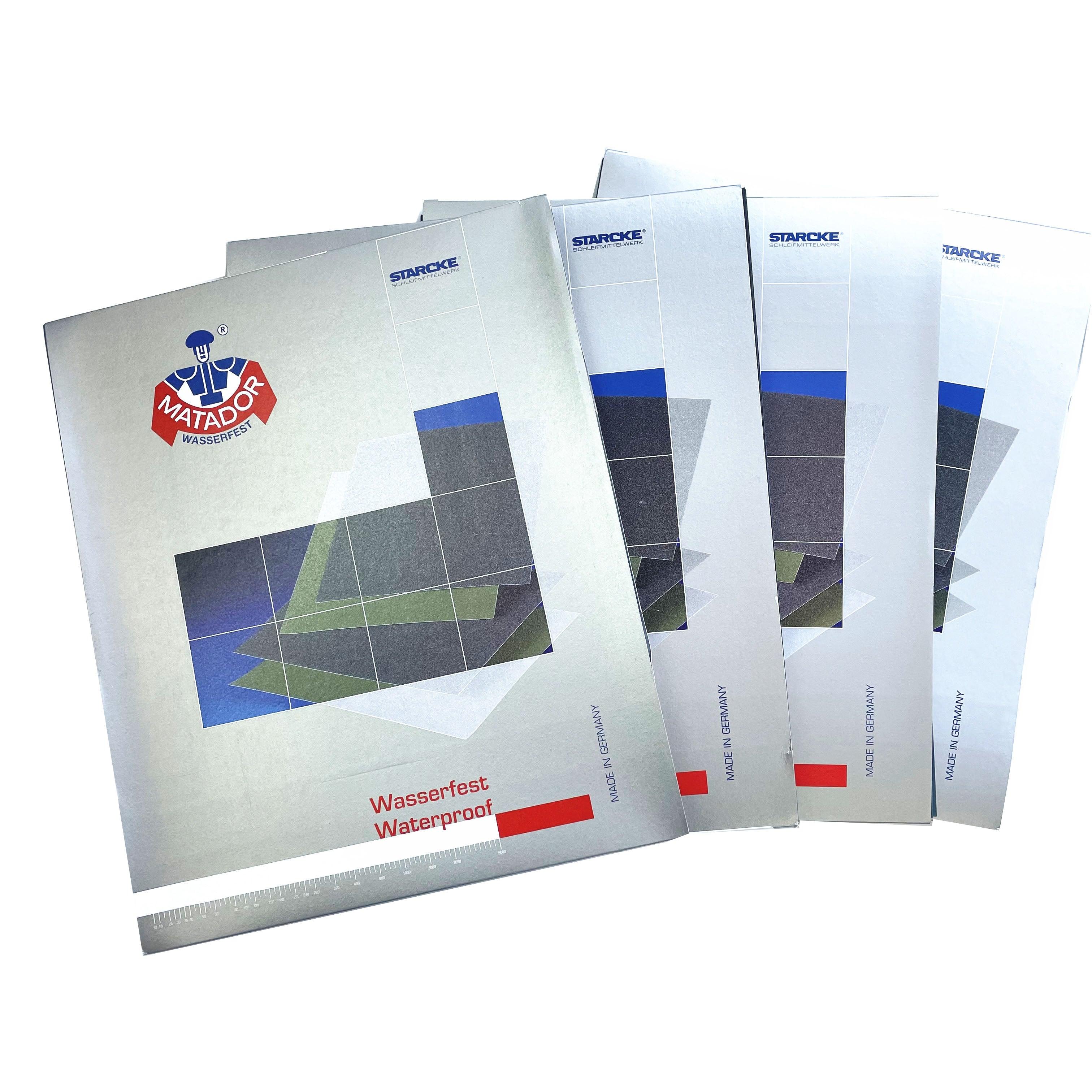 MATADOR P320 Grit Waterproof Sandpaper 991A, 50's/pack - Wing Wo Hong Industrial Products Ltd.