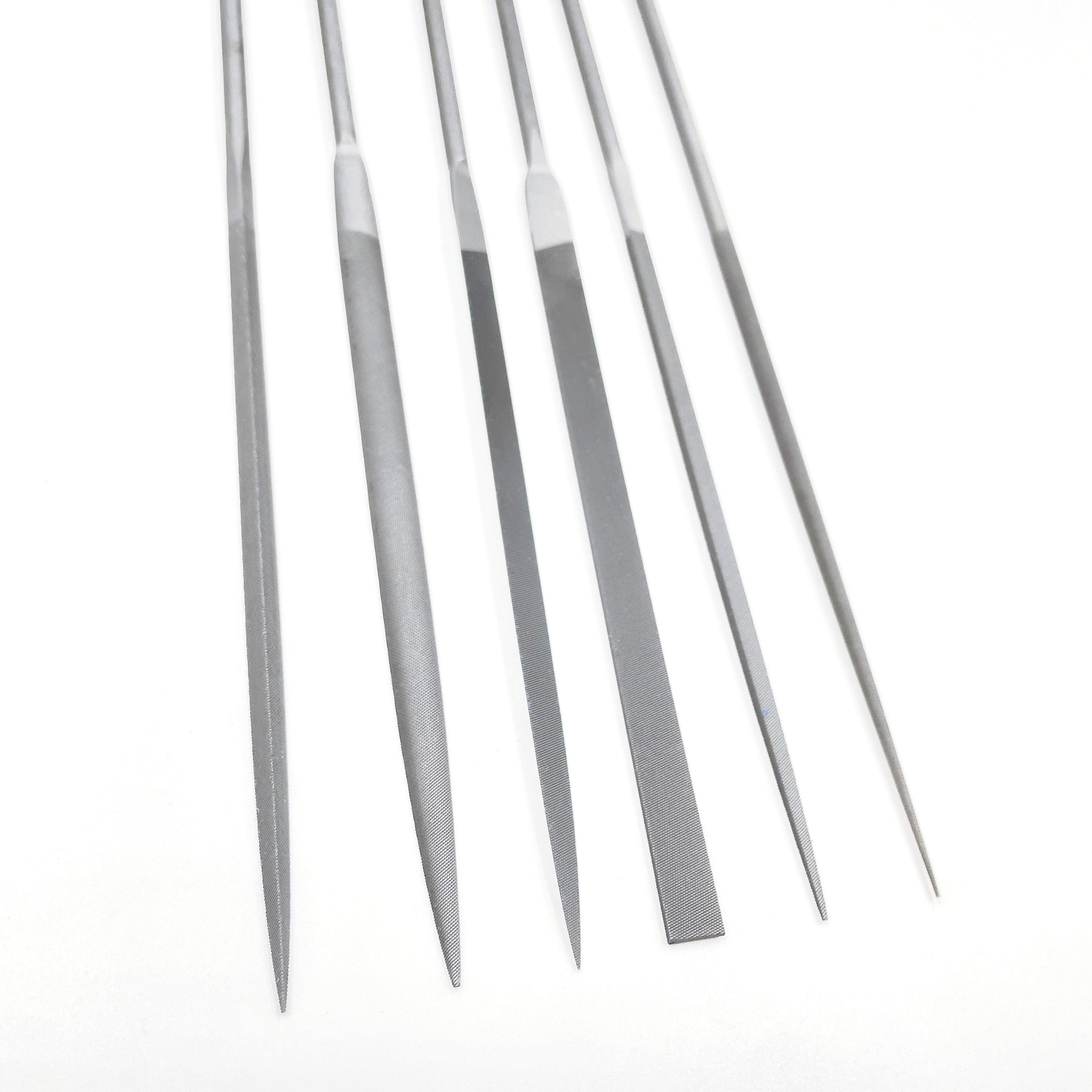 GLARDON VALLORBE LA2445-4 Needle File Sets of 6, 20CM, Cut 4 - Wing Wo Hong Industrial Products Ltd.