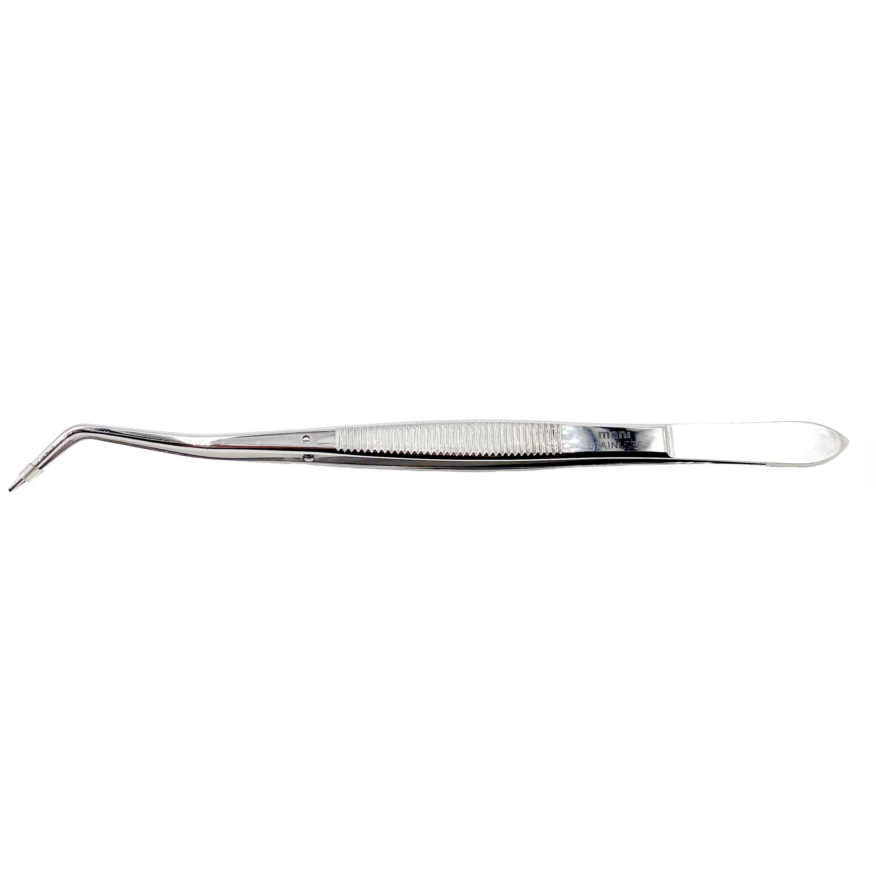 MANI 6.5" Bent Tip Tweezers - Wing Wo Hong Industrial Products Ltd.