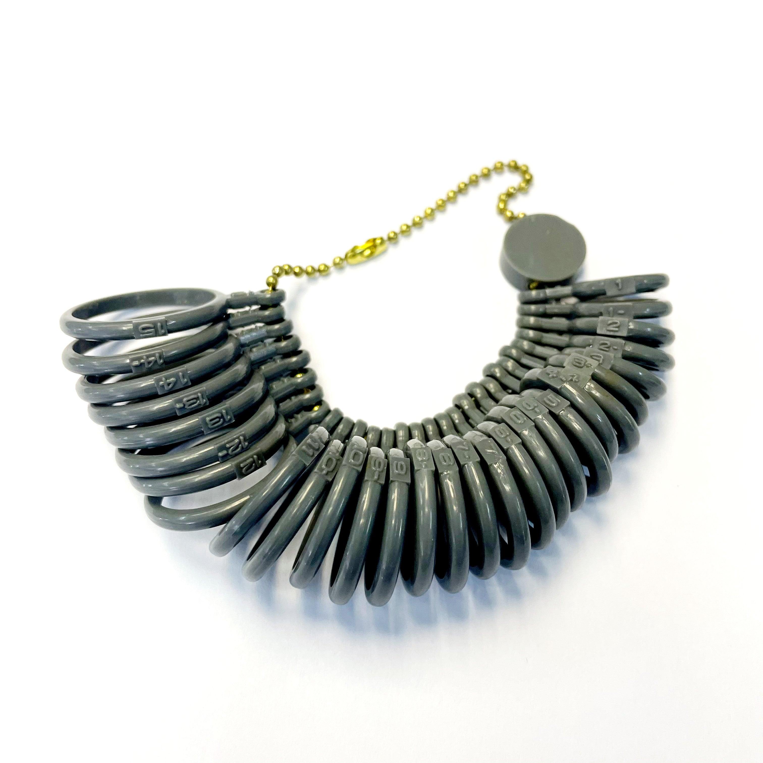 Plastic Finger Gauge(USA Size 1-15) 1 Set (30's) - Wing Wo Hong Industrial Products Ltd.