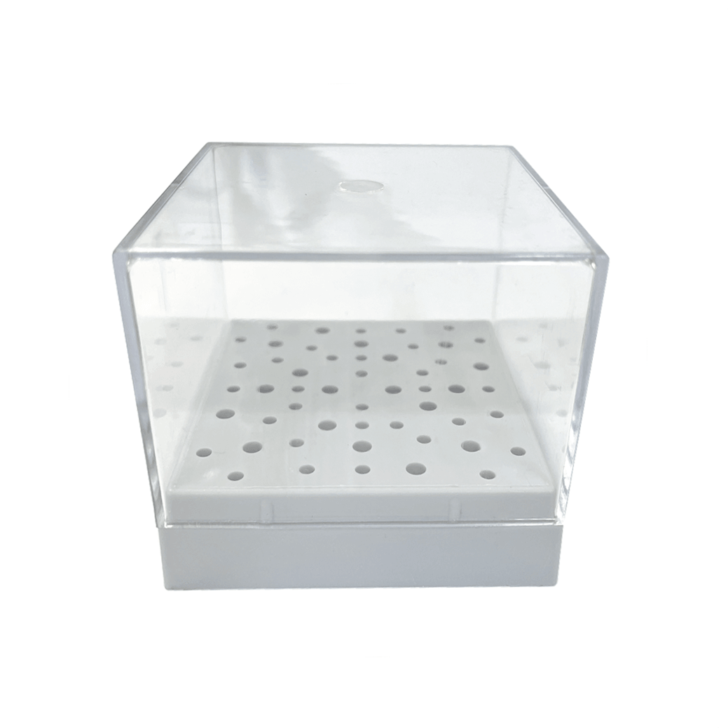 Plastic Square Bur Holder Box (57 holes) - Wing Wo Hong Industrial Products Ltd.