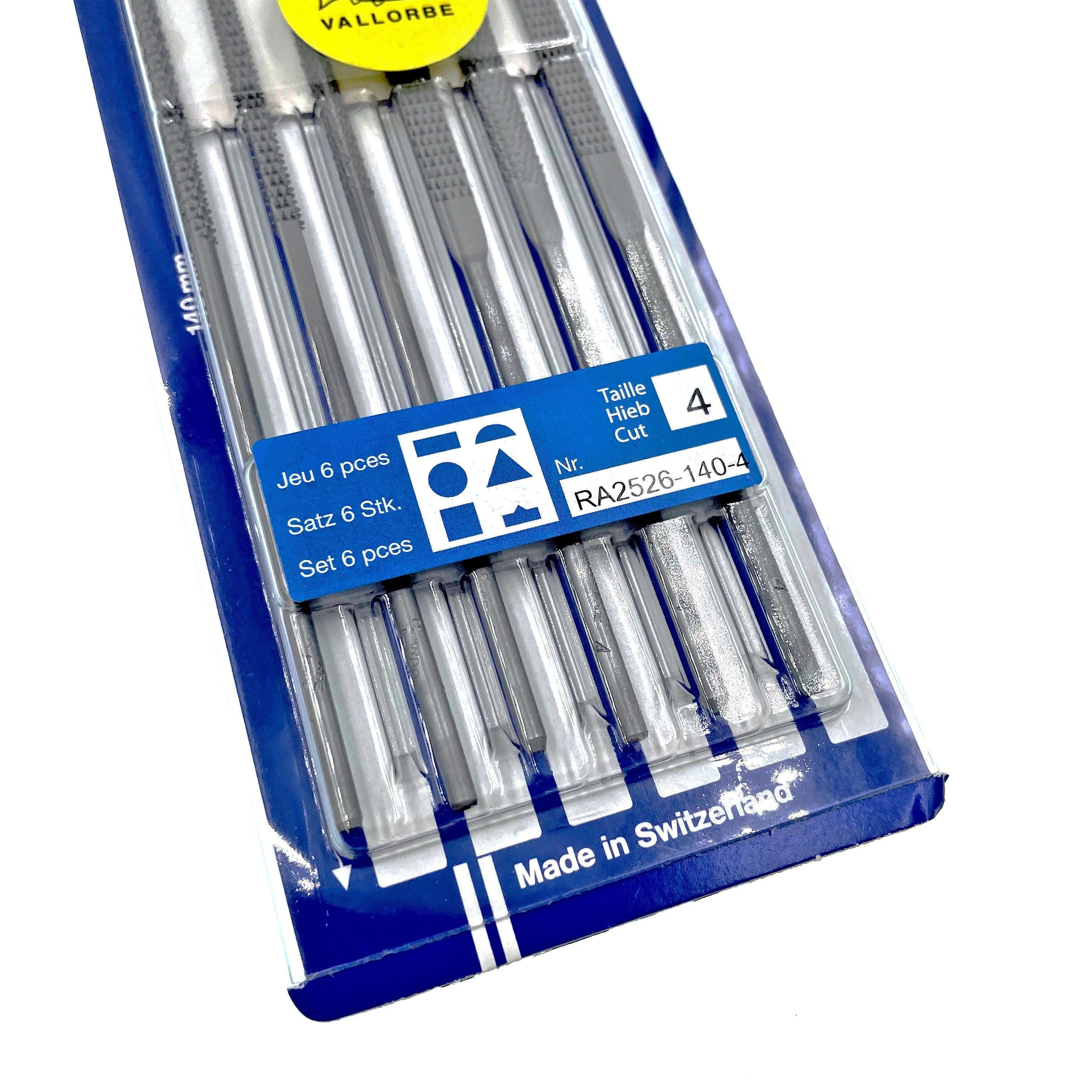 Vallorbe Set of 6 Wax Needle Files RA2526-140-4 - Wing Wo Hong Industrial Products Ltd.