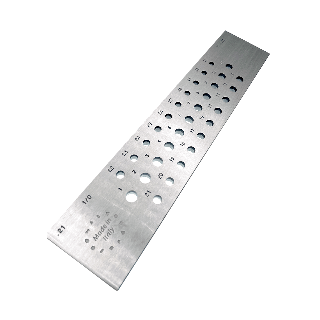 Italy Steel Round Drawplate, 5-8 MM, 31Holes - 1/C - Wing Wo Hong Industrial Products Ltd.