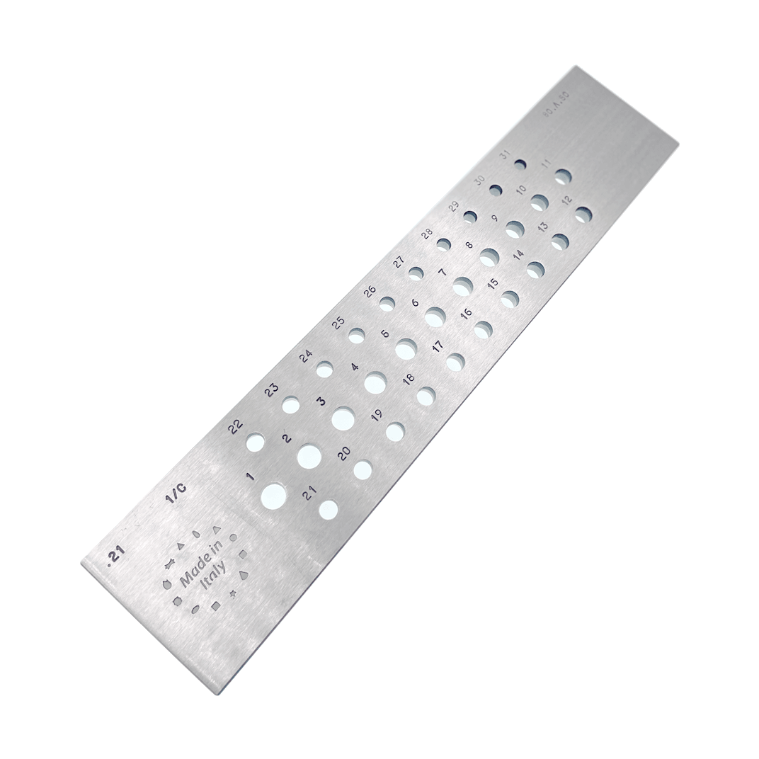 Italy Steel Round Drawplate, 5-8 MM, 31Holes - 1/C - Wing Wo Hong Industrial Products Ltd.