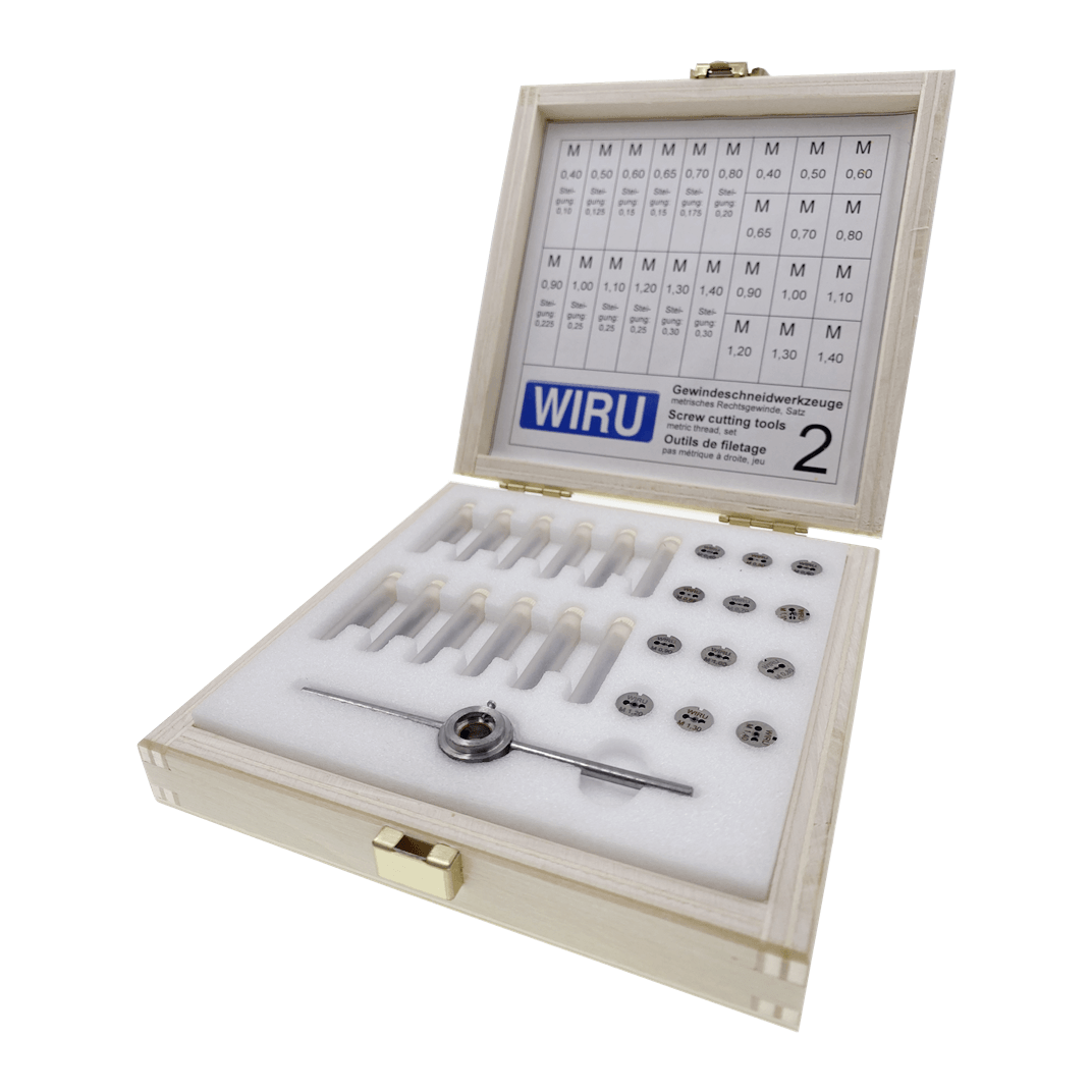 WIRU Screw Cutting Tools, Screw Dies And Taps (Ø0.40mm to Ø1.40mm) German - Wing Wo Hong Industrial Products Ltd.