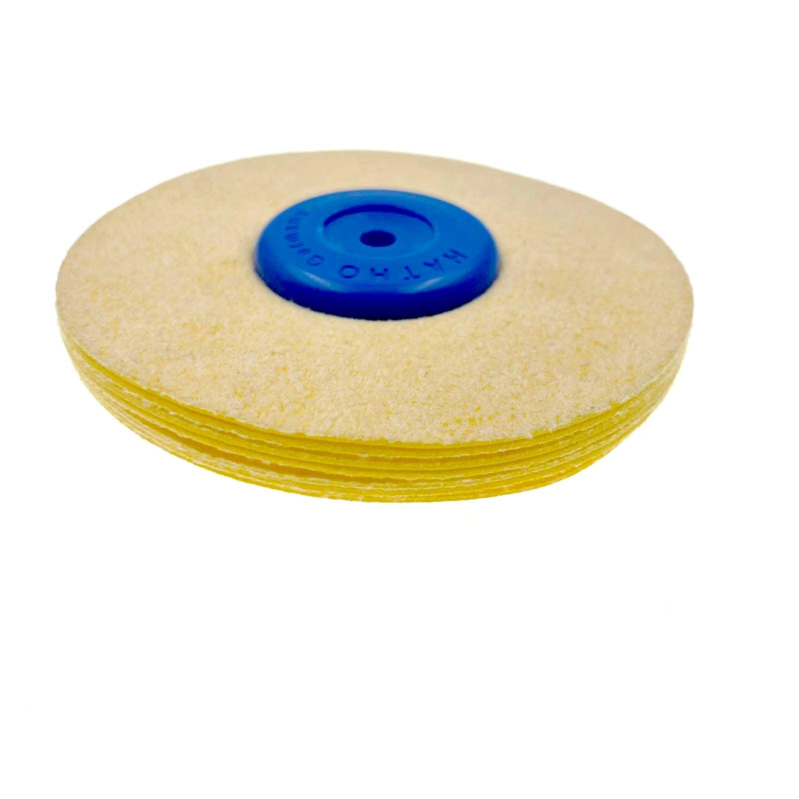 HATHO No.520 100/7 Microfiber-Leather Wheels - Wing Wo Hong Industrial Products Ltd.