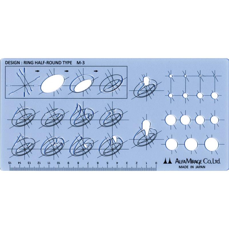 Modeling Template Ring Half-round Type M-3 - Wing Wo Hong Industrial Products Ltd.