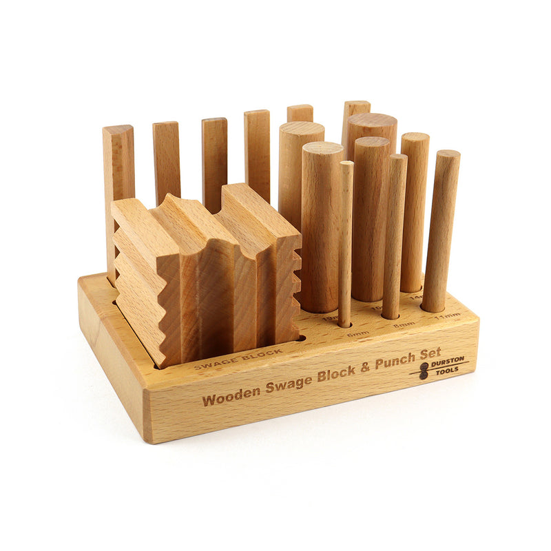 Durston Wooden Swage Forming Set 14pc