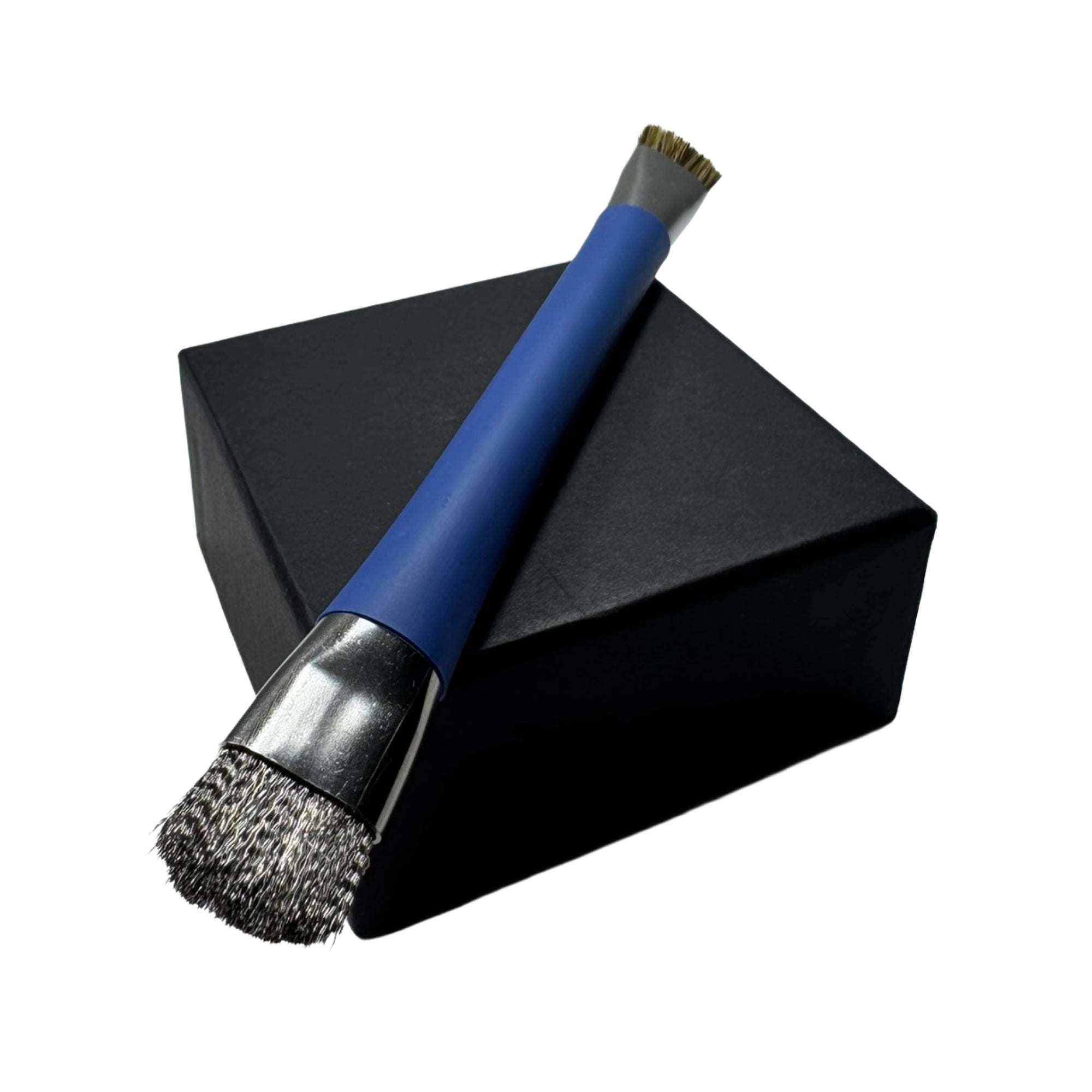File Cleaning Brush Stainless steel & Pig bristles YB-1