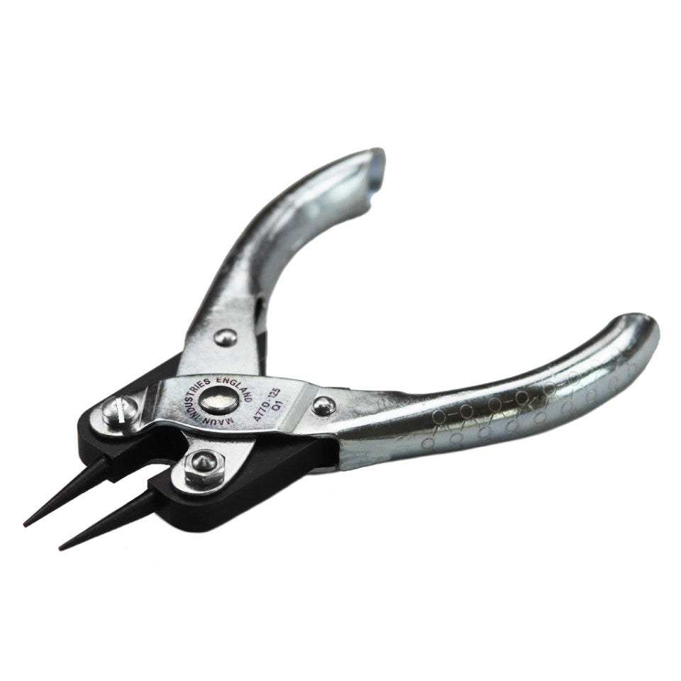 MAUN Fine Nose Round Jaws Parallel Plier 125 mm