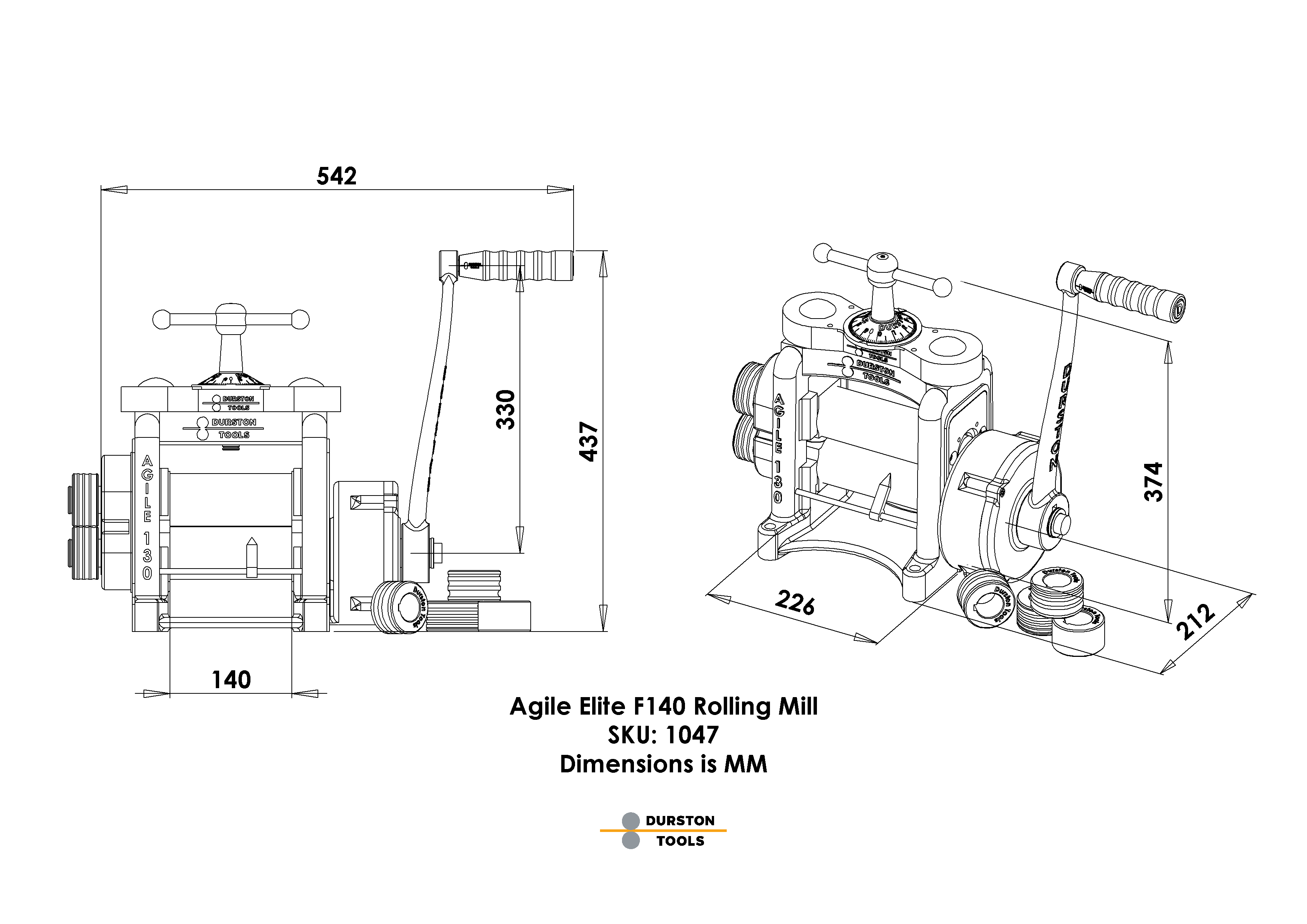 Durston Agile Elite F140