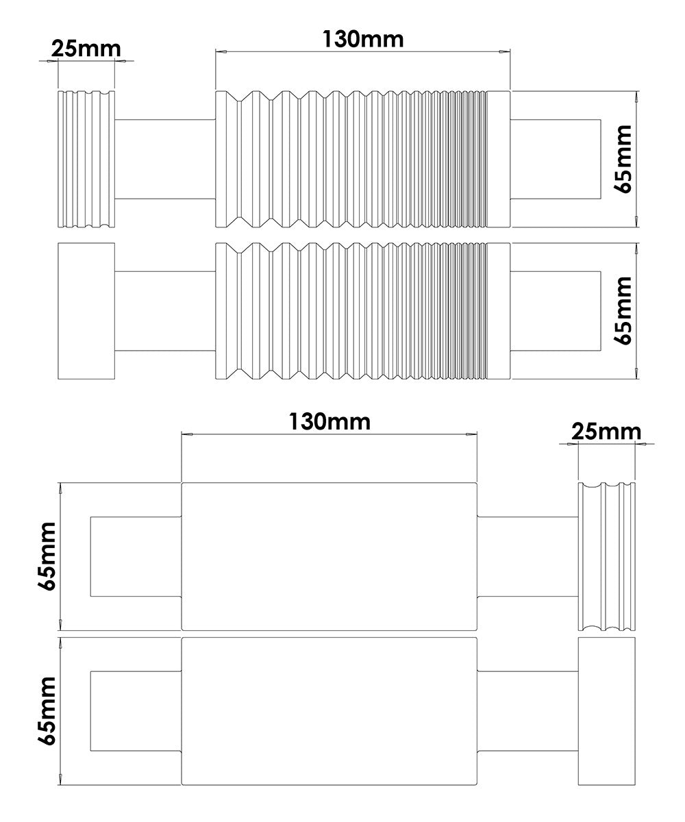 Durston DRM 130 Double Sided Power Mills
